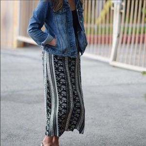 H&M Coachella Elephant Skirt